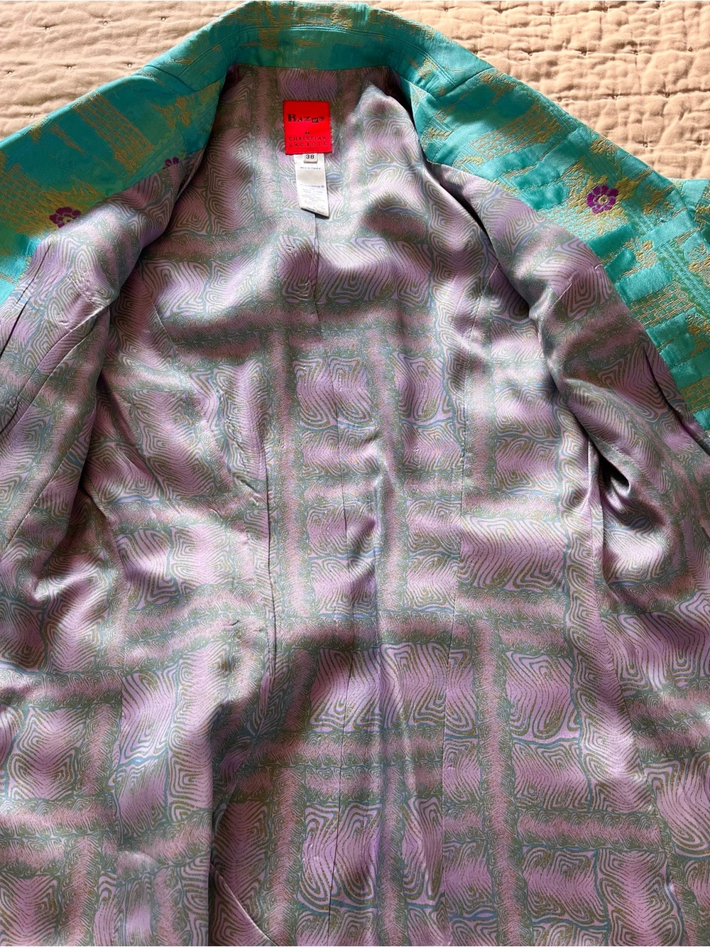 Bazar by Christian Lacroix Blazer jacket size 38 - Picture 8 of 8